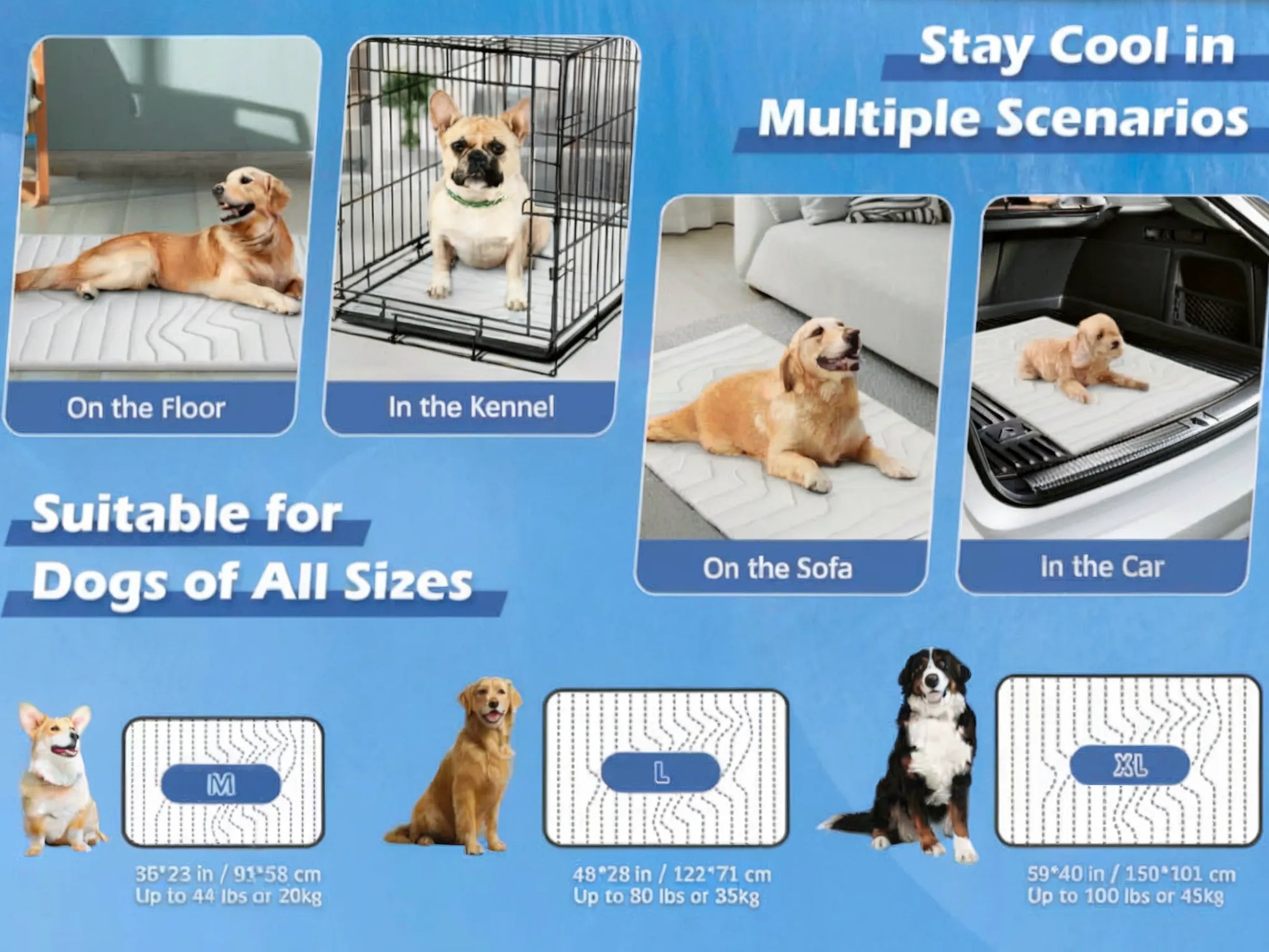 DoggieCool™ Summer Cooling Pad - Kindipaws